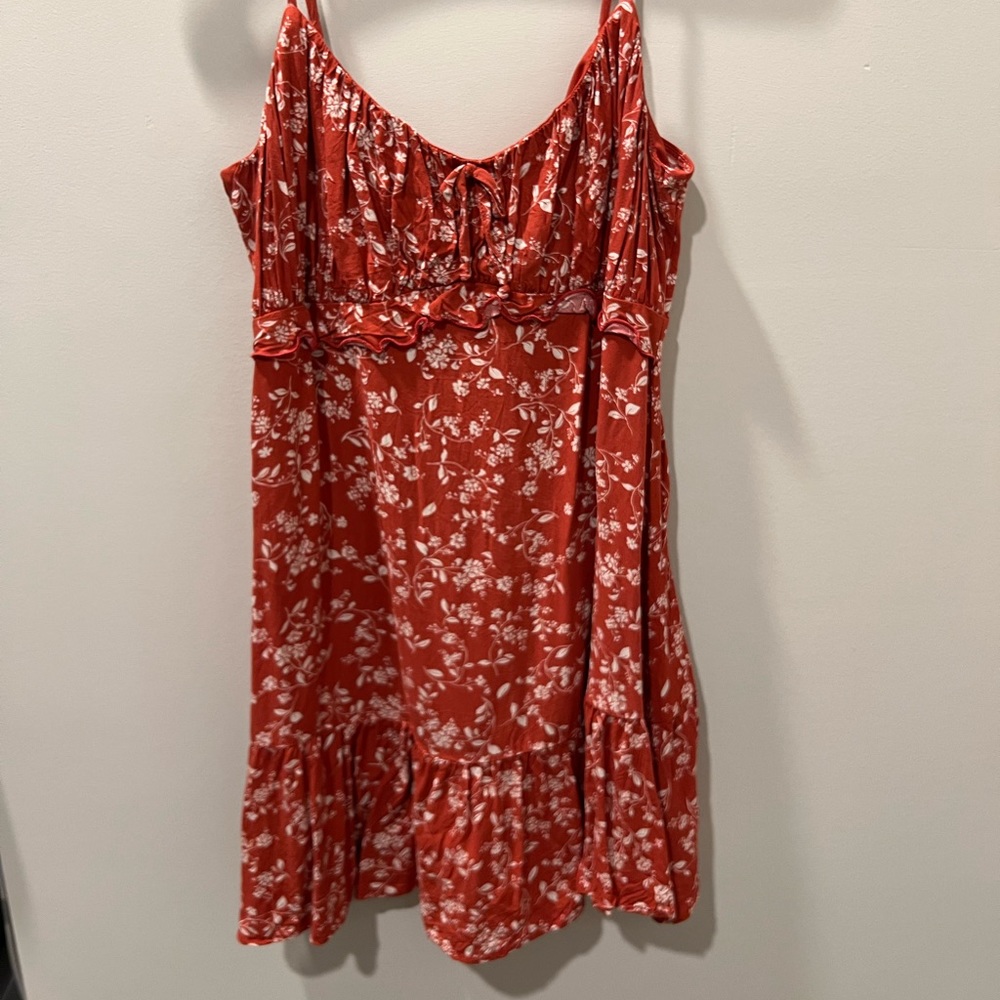 Trixxi Burnt Orange Dress